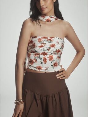 NWT Anthropologie Mare Mare Strapless Top